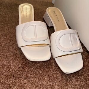 Dea Occleppo White Women's Mules